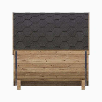SaunaLife Model E7 4 Person Barrel Sauna